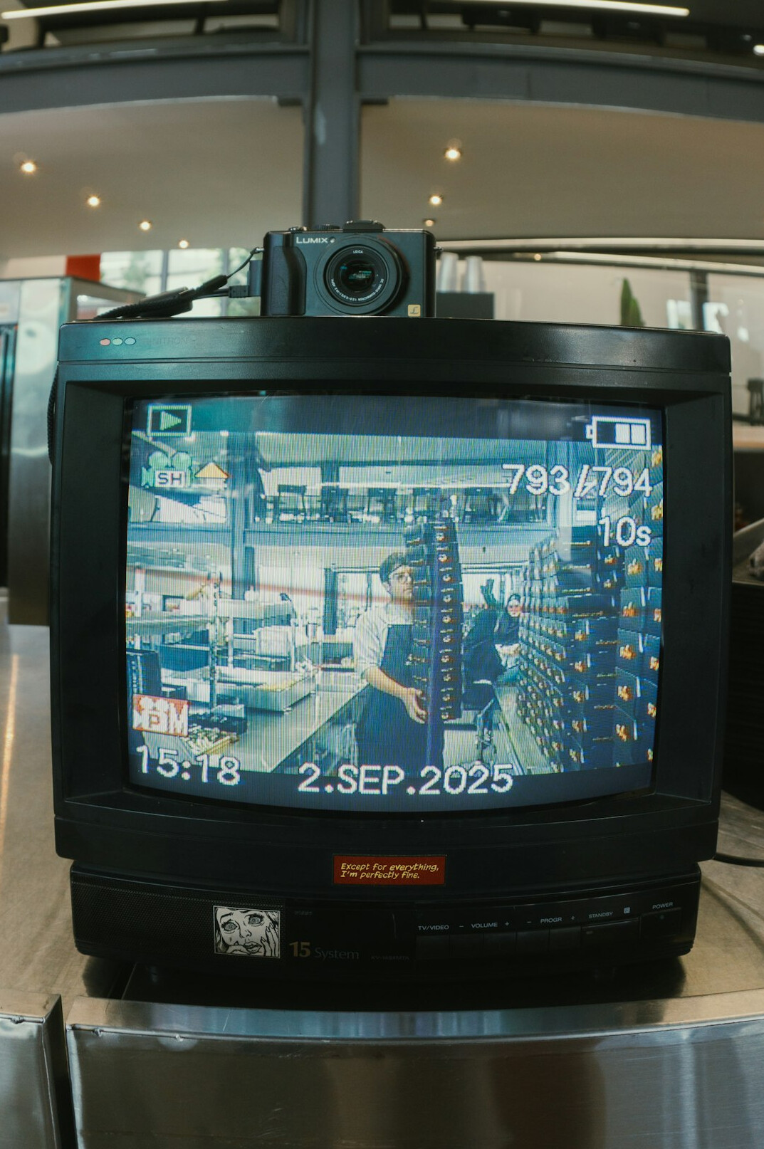 security camera footage retail