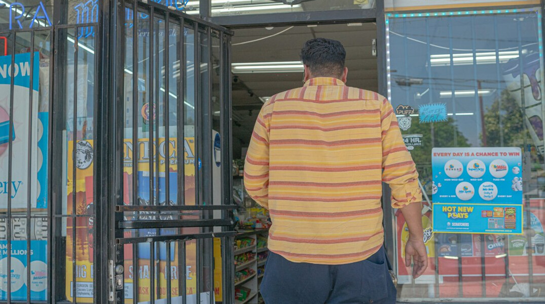 store security guard observing