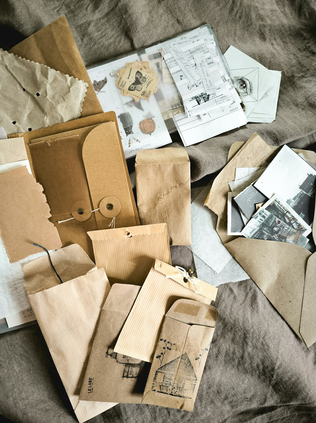 Stack of old newspapers and archive documents
